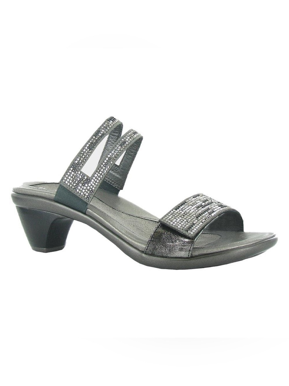 Naot Women’s Temper Sandal Adjustable strap Metallic Beads Event Formal Leather